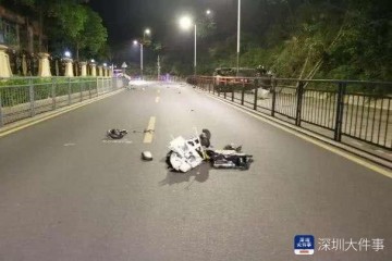 深圳交警通报一同大学生深夜醉驾事端致一名20多岁外卖员身亡